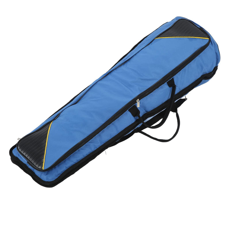 Trombone Bag, Oxford Cloth Trombone Shoulders Bag Handbag, Trombones Gig Carrying Backpack Case for Musical Instrument (Blue) Blue