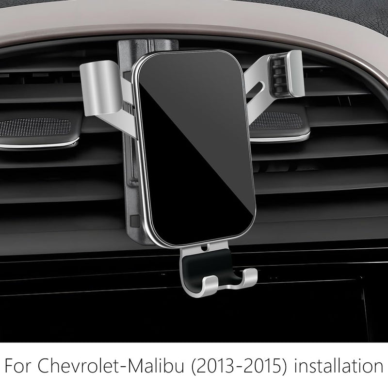Car Phone Holder for Chevrolet Chevy Malibu 2013 2014 2015 LS LT LTZ Eco Chevy Auto Interior Accessories Best Cell Phones Mount Cellphone Mobile Cradle Charging Navigation Bracket Vent Screen Stand for Chevy Malibu 2013 2014 2015