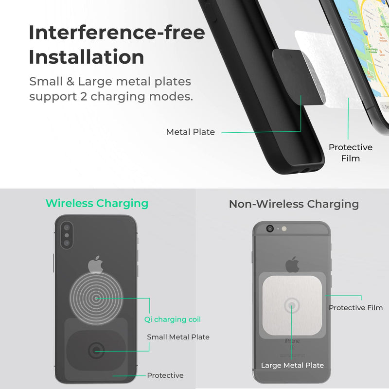 iOttie iTap 2 Magnetic Dashboard Car Mount Holder || Cradle for Samsung Galaxy S22, Google Pixel 7, Motorola Moto G, OnePlus 10, Sony Xperia & Other Android Smartphones Dash Mount