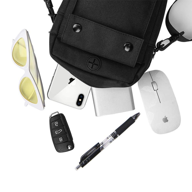 Portable CD Player Bag, CCHKFEI Waterproof CD Drive Bag Handbag Multipurpose CD Player Case Mini Shoulder Bag Fits Most CD Players
