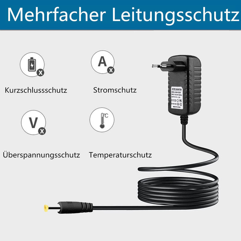 [AUSTRALIA] - XZGm AC Adaptor 12 V 2 A Power Supply AC100-240 V to DC12 V 500 mA 1000 mA 1500 mA 2000 mA Power Driver 5.5 mm with 2 DC Plug Adapters Inverter Charger Transformer 12 V 24 W 12V2A 