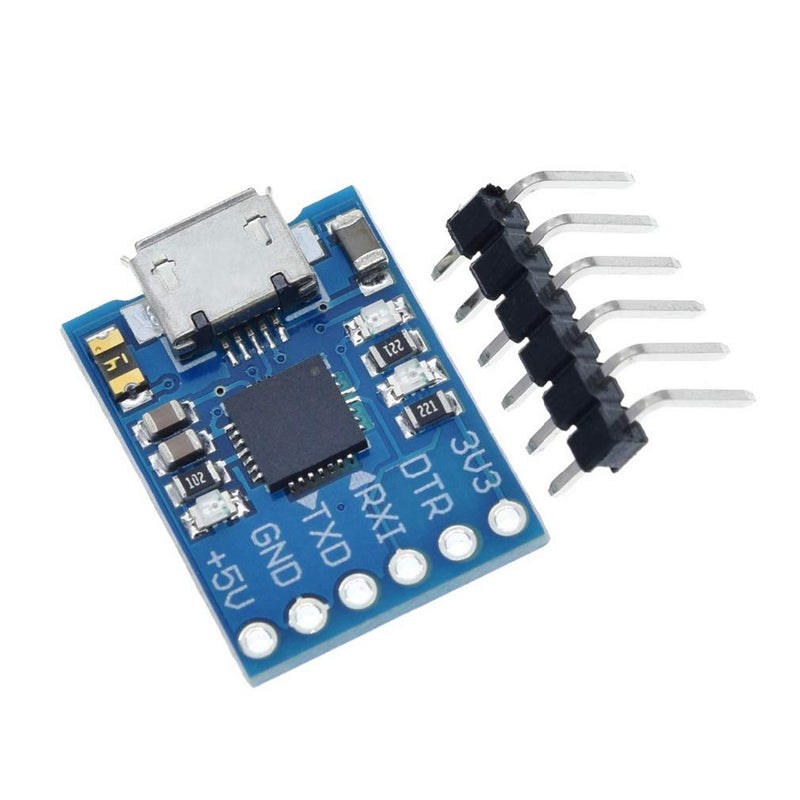 HiLetgo 2pcs CP2102 MICRO USB to UART TTL Module 6 Pin Serial Converter STC Replace FT232