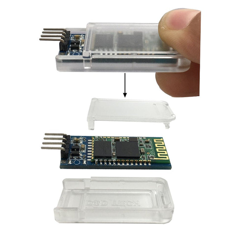 DSD TECH HC-06 Wireless Bluetooth Serial Transceiver Support Module Slave and Master Mode for Arduino + 4PIN Dupont Cable