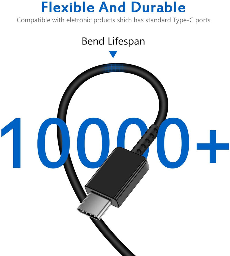 [AUSTRALIA] - Type C Charger Fast Charging for Samsung, 25W USB C Fast Charger Block, 2-Pack Android Phone Wall Charger with 6Ft Type C to C Cable for Samsung Galaxy S24 Ultra/S24/S24+/S23 Ultra/S23/S22/S21/Note 20 2pack 