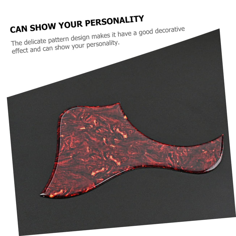 Guitar Pickguard Pickguards for Guitar Acoustic Guitar Plate Guitar Picks for Acoustic Guitar Celluloid Scratch Plate Guard Sticker for Acoustic Guitar Folk Pickup Pvc Anti-scratch