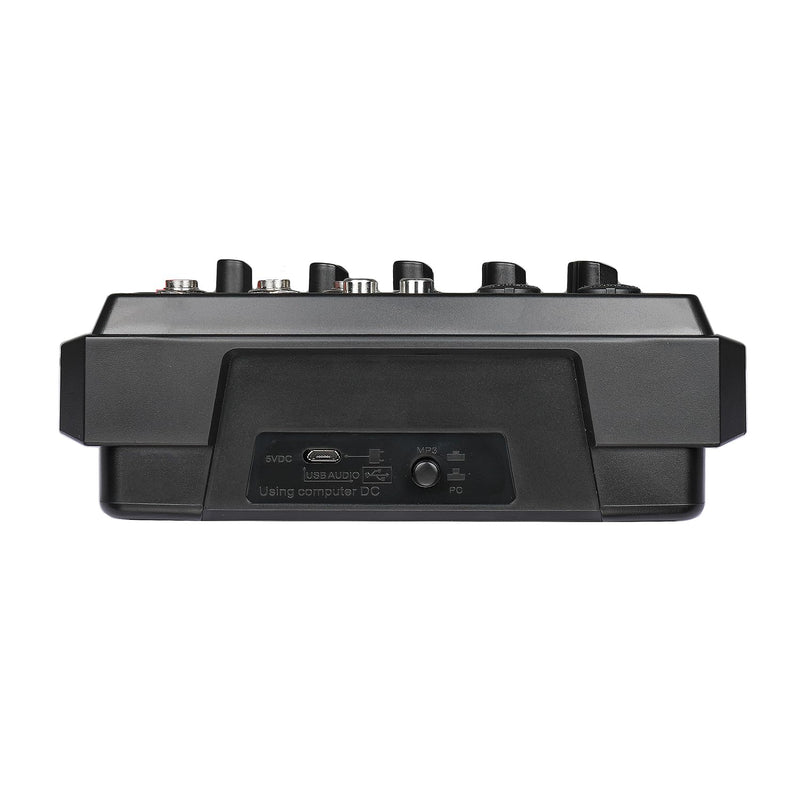 B4-Live 4-Channel DJ Mixer with Bluetooth, USB Playback, Recording, 48V Phantom Power, and Effects – Professional DJ Audio Mixer for Live Sound, Podcasting, and Studio Recording