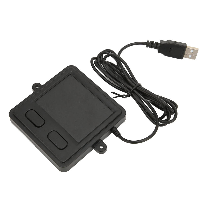 KIMISS Wired USB Touchpad, Portable Multifunctional High Sensitivity 2- Design Mouse, Universal LaptopDesktop Trackpad for Home and Office Applications, Compatible with