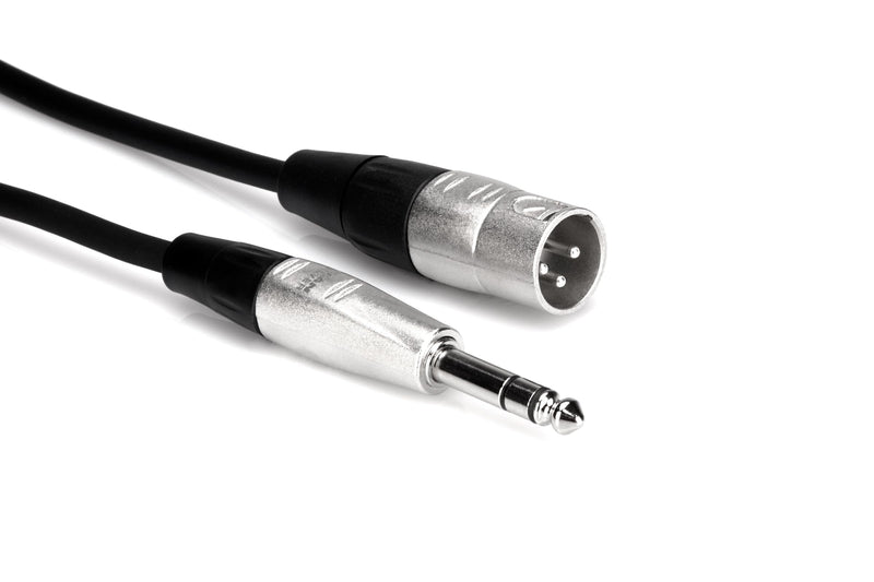 Hosa HXS-020 Pro Balanced Interconnect, REAN XLR3F to 1/4 Inch TRS, 20 Feet