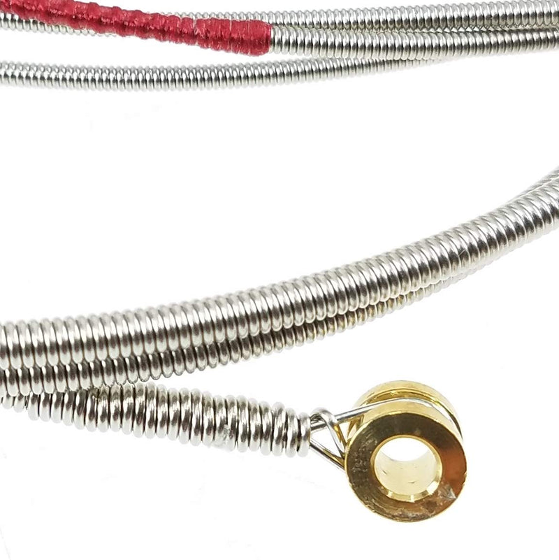 GHS Strings RC-H3045 Round Core Bass Boomers, 4-Set, Silver, Heavy Gauge, 50-115 (37.25" Winding)