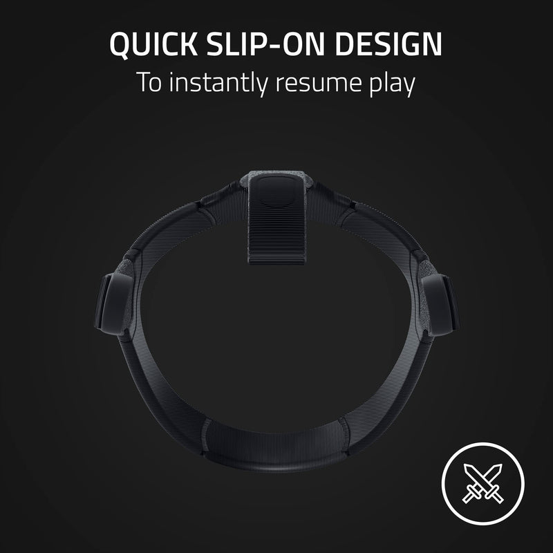 Razer Adjustable VR Head Strap System for Meta Quest 2: Designed for All Head Shapes - High-Performance Nylon Material - Soft, Adjustable Straps - Optimized Weight Distribution - Ergonomic Design | Designed for All Head Shapes, Soft, High-Performance N...