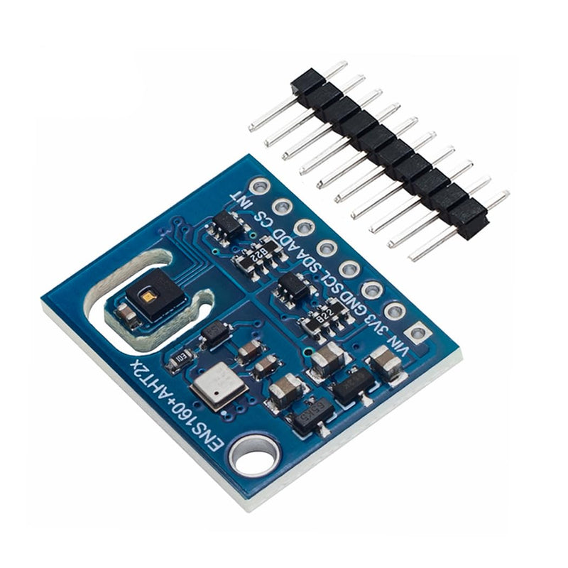 Hailege ENS160+AHT21 CO2 eCO2 TVOC VoCsGas Sensor CARBON Dioxide Sensor Air Quality Monitoring Sensor Temperature Humidity Sensor Replace CCS811
