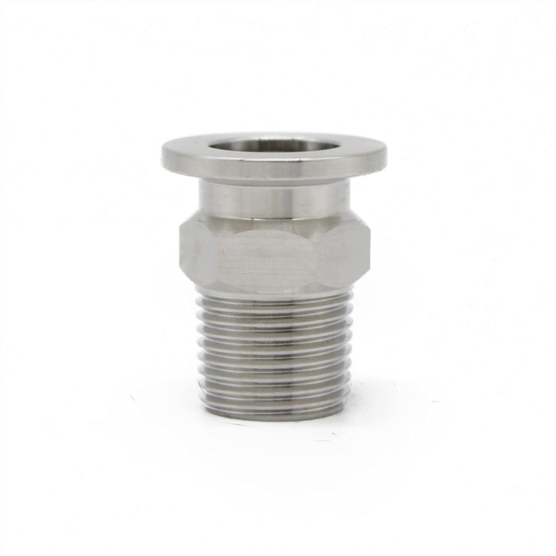 [AUSTRALIA] - SS304 KF16 NPT Male Adaptor thread 1/2" NW16 KF Male coupling ISO-KF16 X NPT 1/2" KF16×MNPT 1/2" 