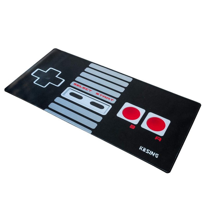 KBSING Gaming Mouse Pad Mat Extended XXL, Large PC Laptop Game Mouse Pad with Stitched Edges, Huge Desk Pad Mat, Anti-Slip Rubber Base Mousepad, 35.5"x15.4"x0.08" (MPX-02) MPX-02