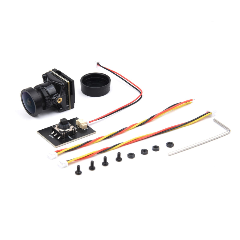 [AUSTRALIA] - Readytosky 2000TVL FPV Mini Camera 1/1.8 ''inch Starlight 2.1mm Lens 16:9 NTSC & PAL Switchable RC Camera for RC FPV Drone(Black) Black 