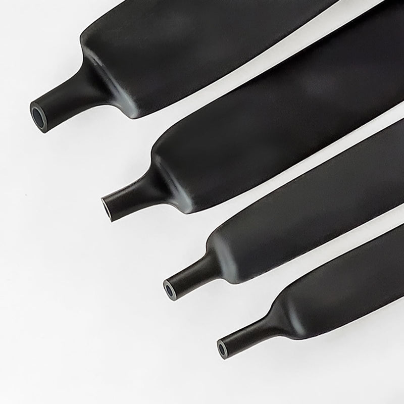 Heat Shrink Tubing, Black, 4:1 Heat Shrink Tubing, Heat Shrink Tube Assortment, Waterproof, Heat Shrink Tube with Adhesive, Heat Shrink Tube Set, for Cables, Marking (Diameter 12 mm x 2 m) Diameter 12 mm x 2 m