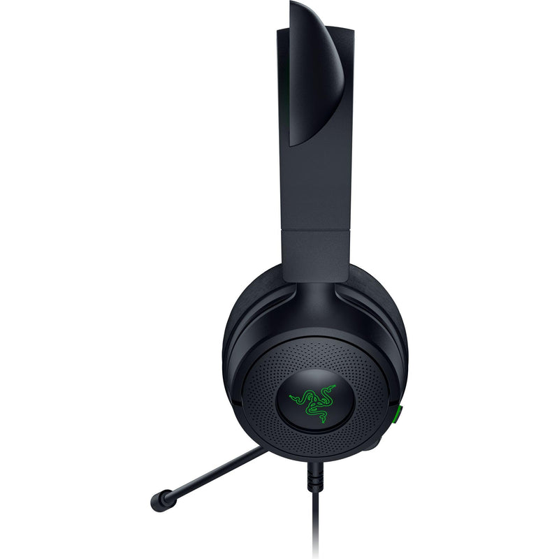 [AUSTRALIA] - Razer Kraken Kitty V3 X Wired Gaming Headset: Kitty Ears - HyperClear Cardioid Mic - 40 mm Drivers - 7.1 Surround Sound - Comfy Ear Cushions - Cross-Platform via 3.5mm PC, PS5, Xbox, Switch 2 - Black 