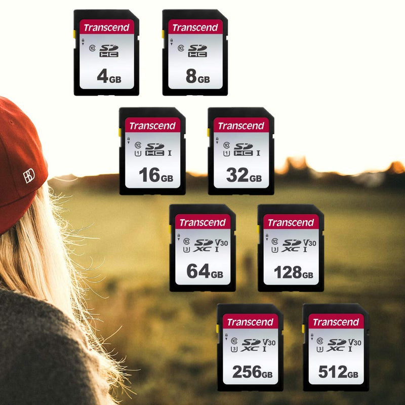 Transcend TS4GSDC300S 4GB SDHC Memory Card