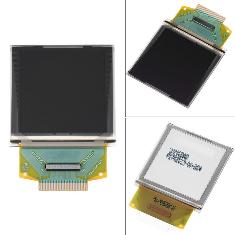 1.5inch OLED Display Module I2C IIC SPI Serial 128*128 Color OLED LCD White Display Module for Arduino, SSD1351 Serial Peripheral OLED Color Display Graphic Module
