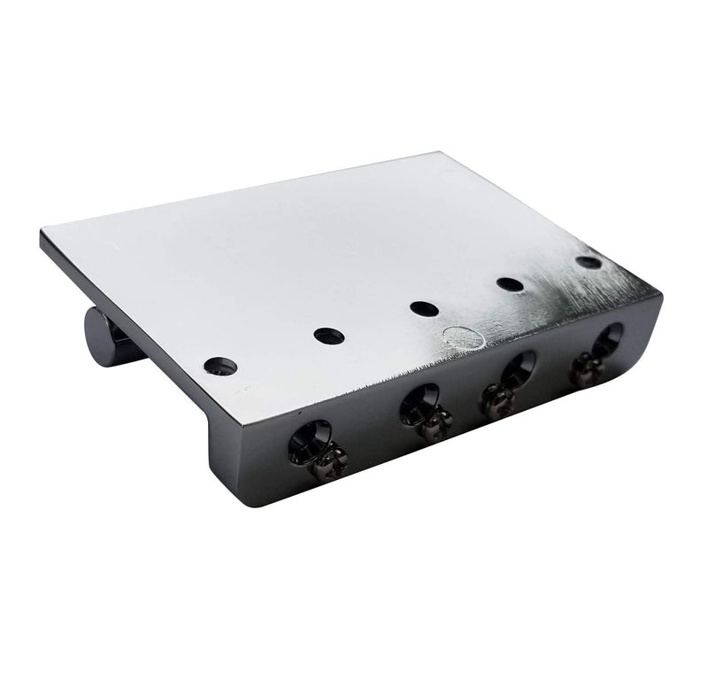 Bass Bridge for 4-String Fender Jazz or Precision Bass- Chrome