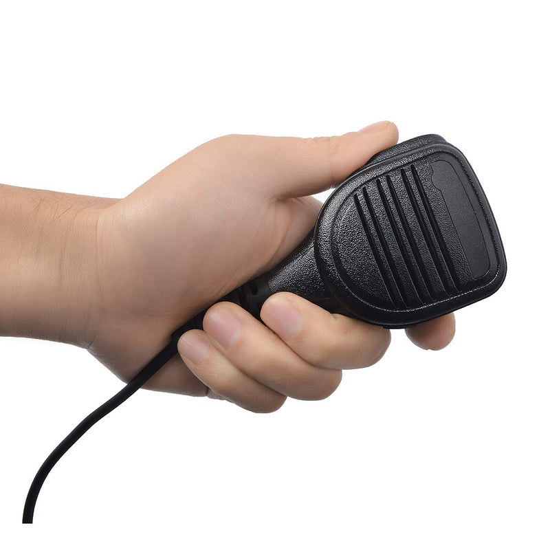 HYS IP54 Waterproof Speaker Shoulder Microphone, Handheld Remote Speaker Mic with Reinforced Cable for APX4000 APX6000 APX7000 XPR6350 XPR6550 XPR7350 XPR7550 APX 4000 6000 7000 8000