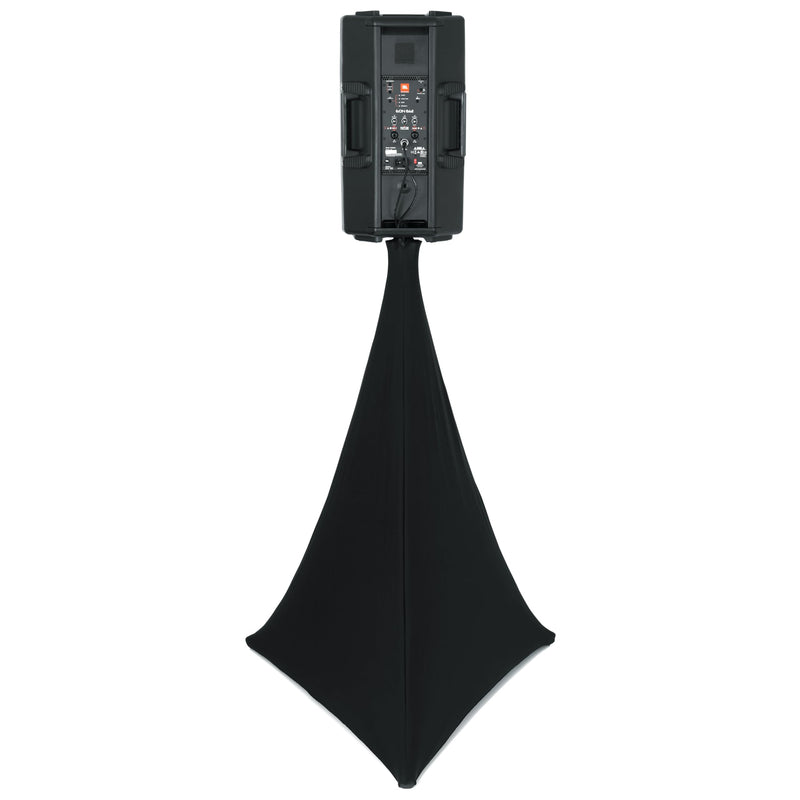Gator Frameworks 360° Speaker Stand Scrim Stretch Cover for Tripod Style Stands, Black (GFW-TRIPODSCRIMB)