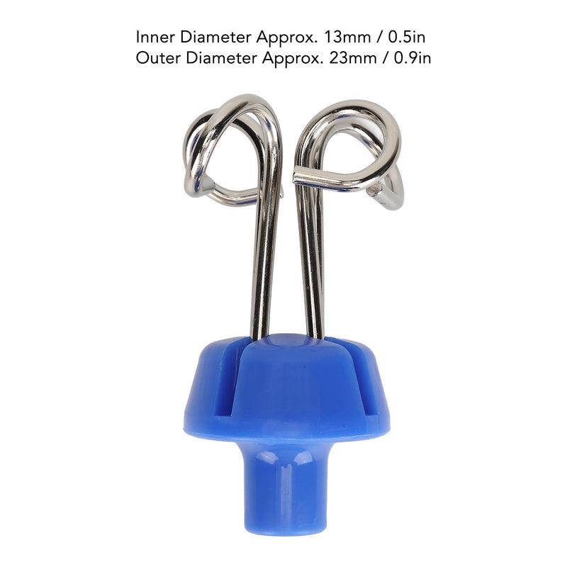 2 Pieces Infusion Stand Hanging Hooks, Infusion Stand Hook with 4 Hangers, Vertical Metal Infusion Stand Hook, Dropper Bag Hanger Hook for Home Hospitals