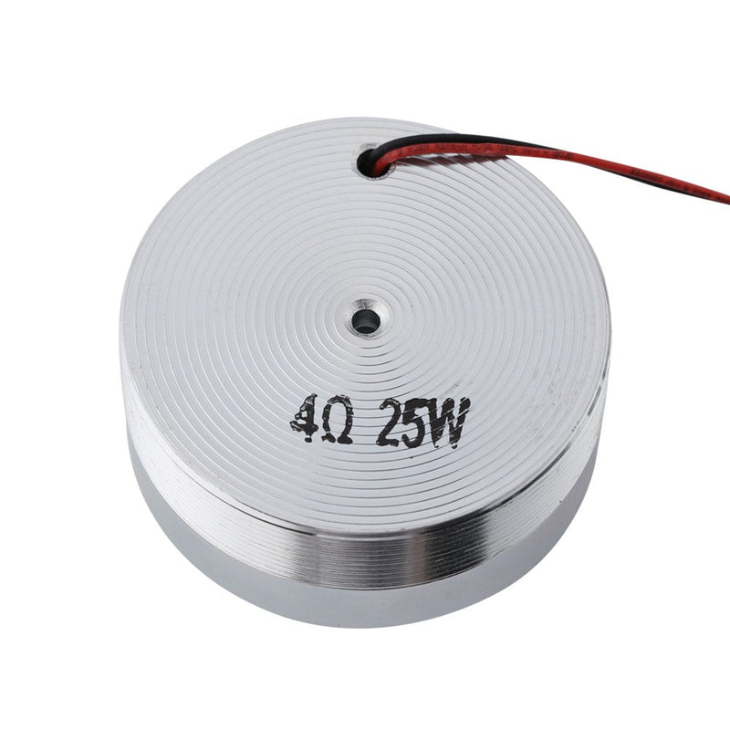 Walfront 50mm Resonance Speaker Vibration Speaker Vibrating Speaker Speaker 2inch All Frequency Resonance Louder Speaker Exciter Speaker (4Ω 25W)