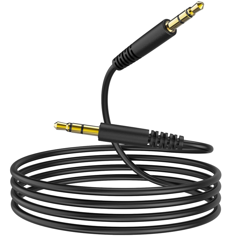 TOZO HT2 Hybrid Active Noise Cancelling Headphones + 3.5mm Audio Cable Aux Cable Compatible for Headphone Tablets