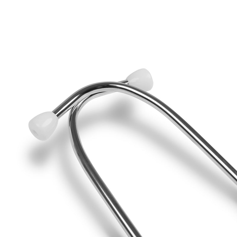 Pulox Flat Head Stethoscope for Respiratory Monitoring and Blood Pressure Monitoring in Black