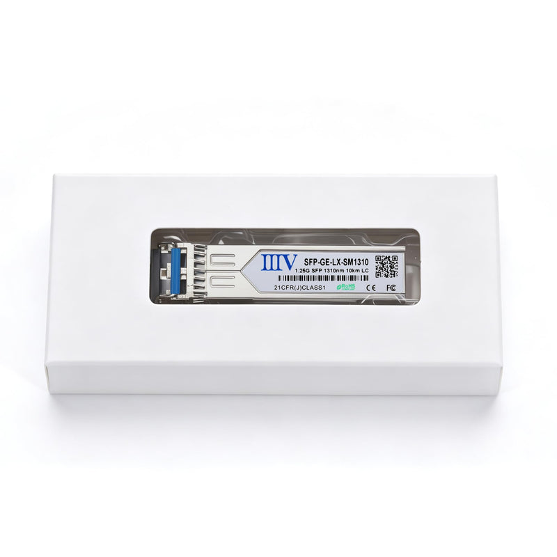 1000Base-LX SFP Transceiver, 1.25G SM Fiber Module, 1310nm 20km Mini-Gbic with DDM, 1G Single Mode LC SFP Transceiver Compatible with Cisco GLC-LH-SMD, Ubiquiti, Meraki and More (1-Pack) 1-Pack