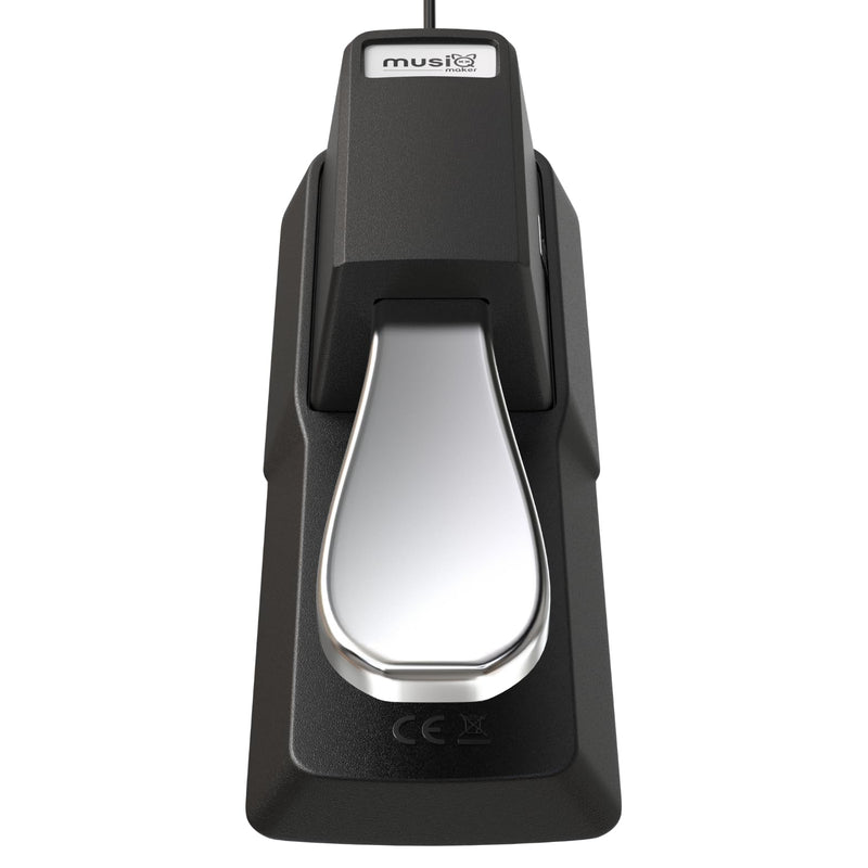 [AUSTRALIA] - Universal Sustain Pedal for Digital Piano & Electronic Keyboard, Anti-slip Foot Pedal with Polarity Switch 
