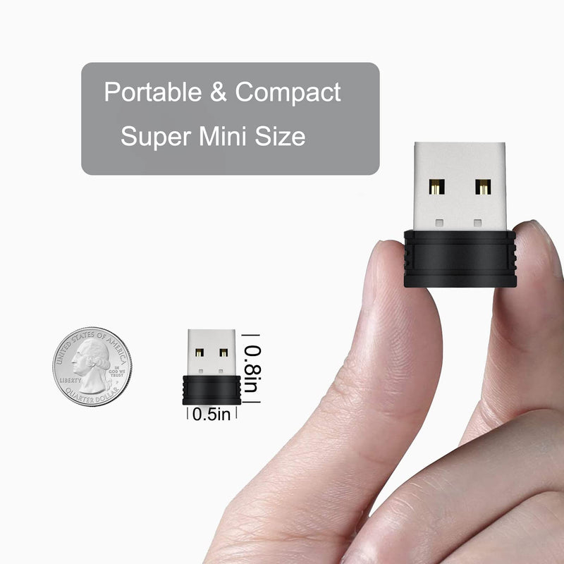 Mouse Jiggler Mouse Mover Wiggler Undetectable Shaker USB Port for Computer Laptop, Keeps PC Awake, Simulate Mouse Movement to Prevent Computer Laptop Entering Sleep, No Software Plug-and-Play
