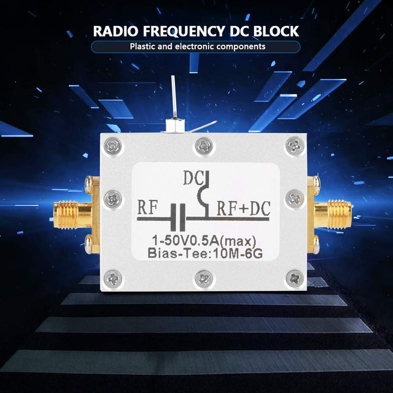 Bias Tee 1 Piece 10MHz 6GHz Broadband O-Frequency Wave Coaxial Polarisation