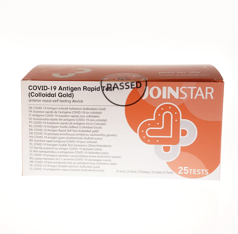 Corona Quick Test Pack of 50 - JOINSTAR Antigen Quick Test Coronavirus (2019-nCoV)