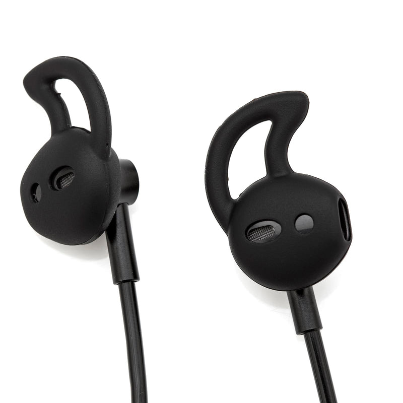 Tube Headphones, Anti-Radiation Earbuds with USB-C Jack, EMF Free Earphones for Safe and Clear Audio, Mic and Volume Control, Comfortable Fit. (Black) Black