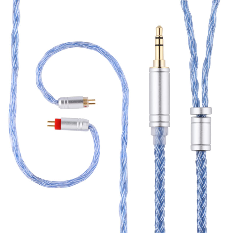 Linsoul 7Hz Salnotes Zero in-Ear Earphone(Blue, Without Mic) + Tripowin Zonie Cable(2pin-0.78mm, 3.5mm, Blue)