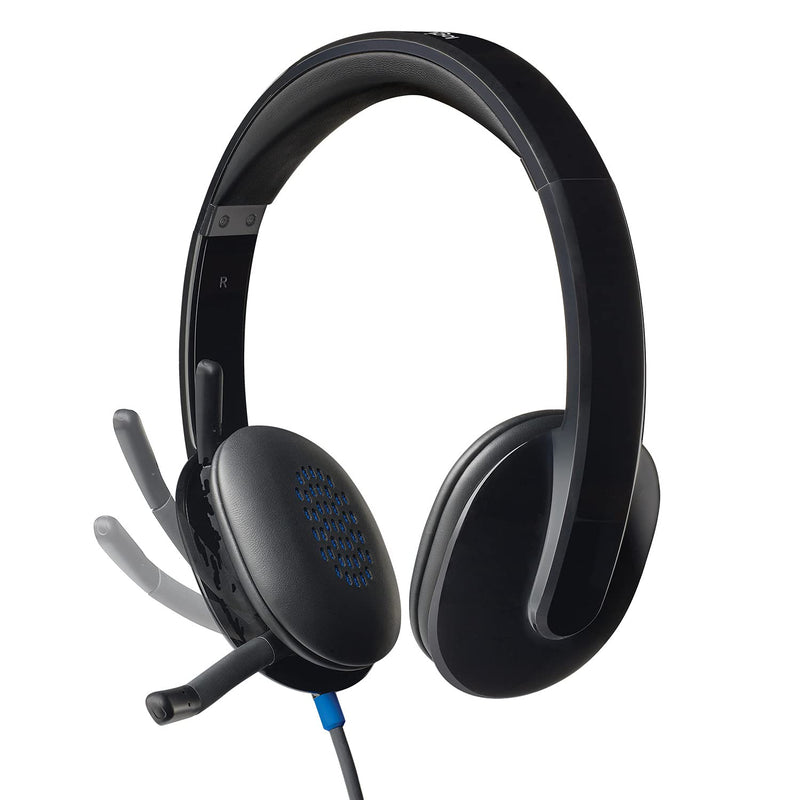 [AUSTRALIA] - Logitech High-Performance USB Headset H540 for Windows and Mac, Skype Certified,Color-Black. 2.3 