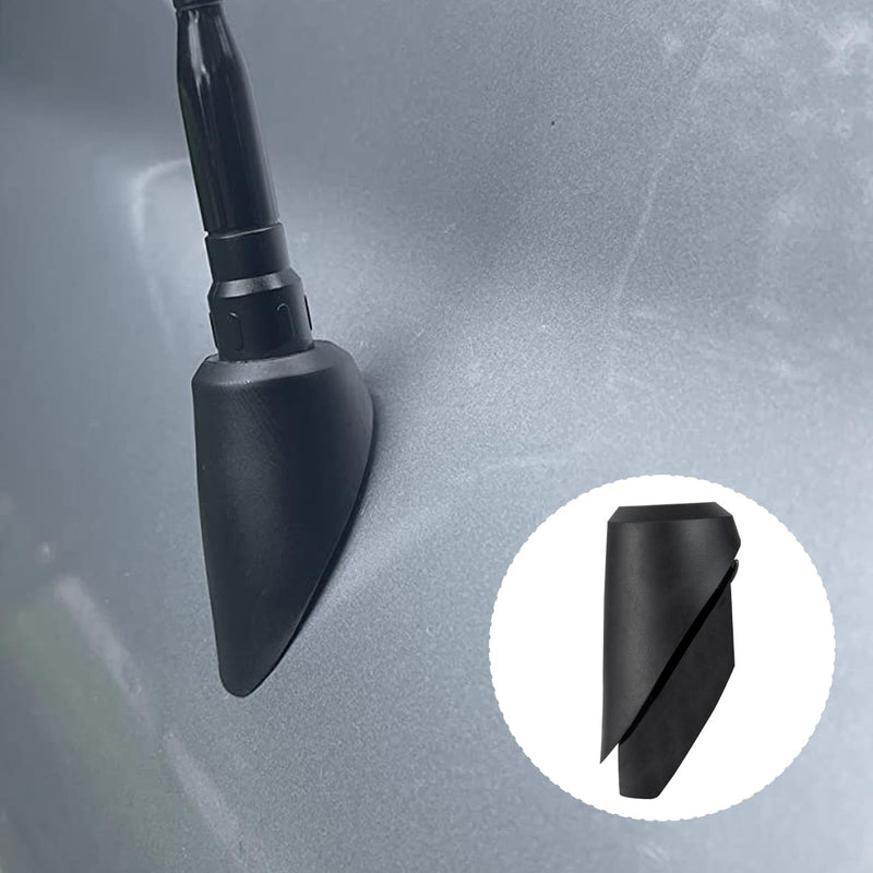 JDMCAR Antenna Ornament Replacement for Toyota Tundra Accessories 2014-2021, 86392-0C030 Tundra Manual Radio Antenna Mounted Base Bezel Black-fits 2014-2021 tundra