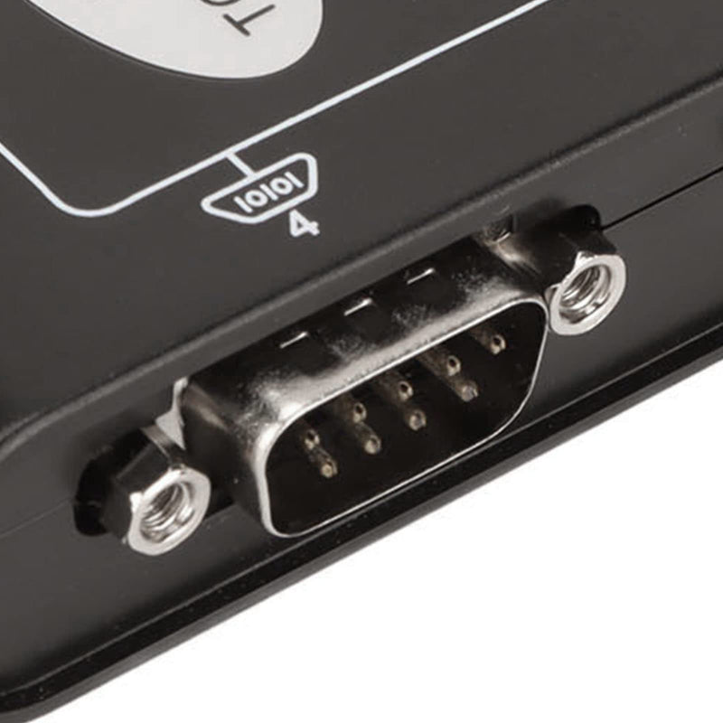 USB to Serial Hub RS232 Adapter 4 Port USB to RS232 Converter for Routers with Wide Compatibility Compact Design