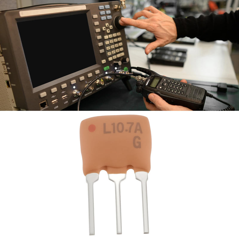 [AUSTRALIA] - ECSiNG 10PCS Ceramic If Filter SFE 10.7MA for FM Radio Wireless Communication Equipment Analog Signal Processing 