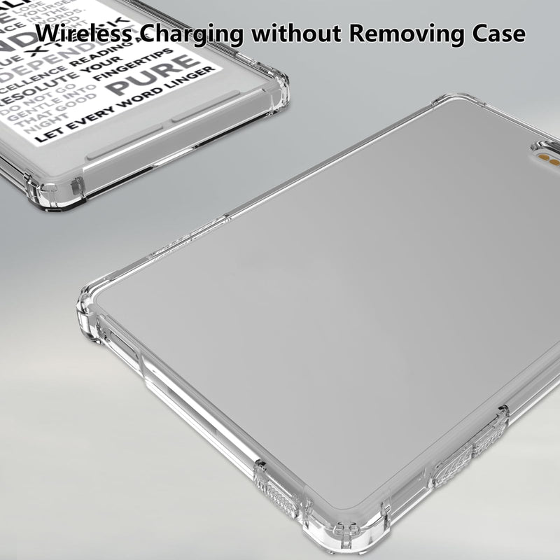 Aircawin for 3.7'' Xteink X3 E-Reader Case Clear 2026,Soft TPU Back Cover | Slim Clear Cover for Xteink X3 E-Book,Shockproof Anti-Scratch Anti-Yellow Lightwheight-Crystal
