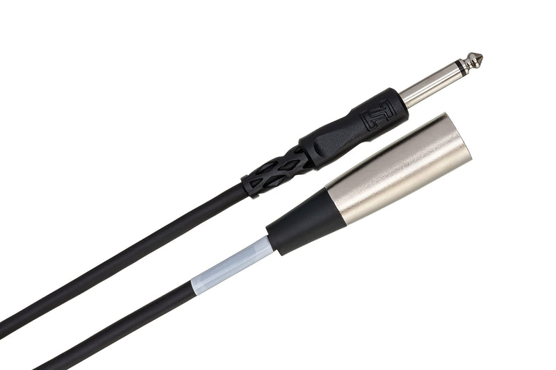 Hosa PXM-115 Unbalanced Interconnect, 1/4 Inch TS to XLR3M, 15 Feet 15' Length
