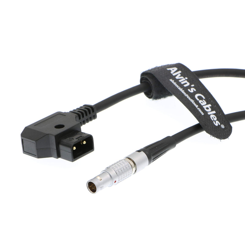 Alvin's Cables D-Tap to 0B 2 Pin Male Power Cable for Teradek SmallHD Z-CAM DJI-Ronin 45cm|18inches Straight 2 pin