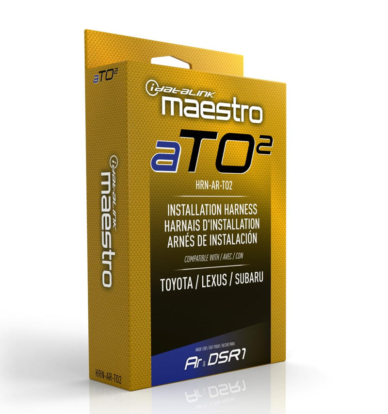 Idatalink Maestro HRN-AR-TO2 Harness - Connects a Maestro AR Amplifier Replacement Module to Select Toyota, Lexus, and Subaru Vehicles with Premium Sound Systems (ADS-MAR Module Required)