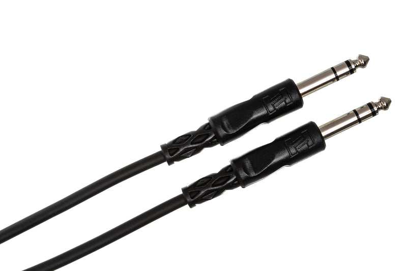 Hosa CSS-115 Balanced Interconnect, 1/4 Inch TRS to Same, 15 Feet