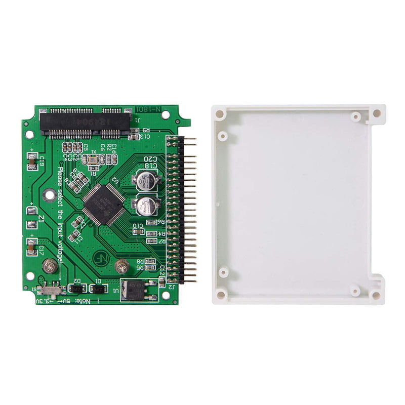 Xiwai Low Profile Half-Heigh mSATA SSD to 2.5 inch IDE 44pin Hard Disk Case Enclosure for Notebook Laptop