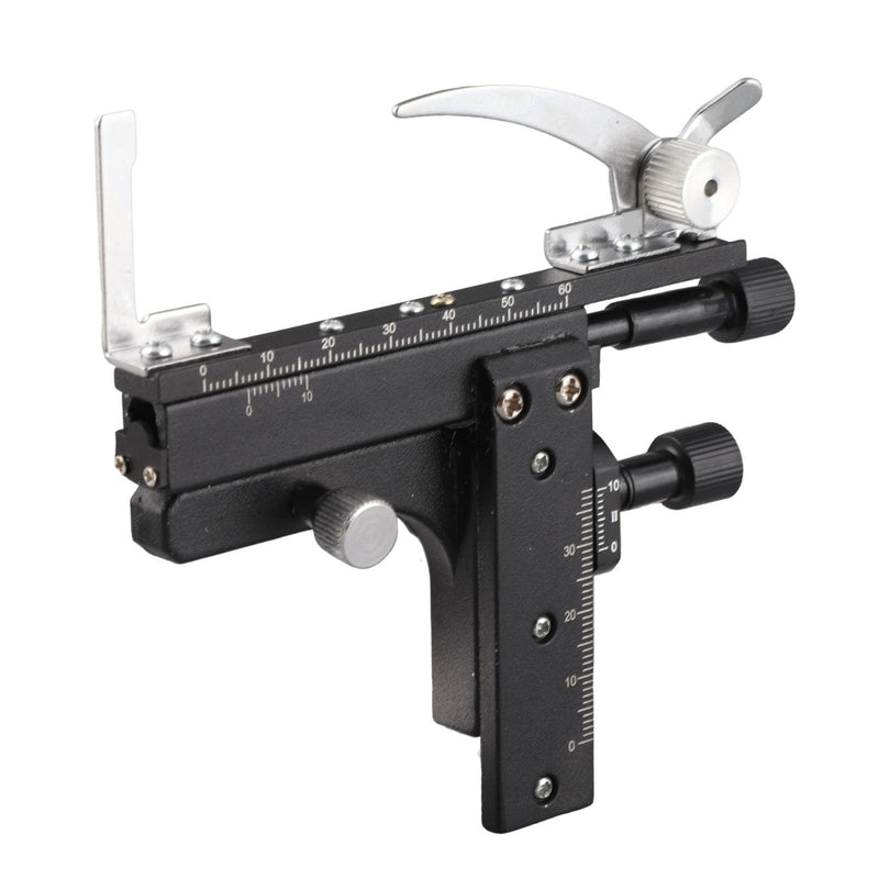 Professional Clip-on Mechanical X-Y Movable Stage Calipers with Scale for Microscope