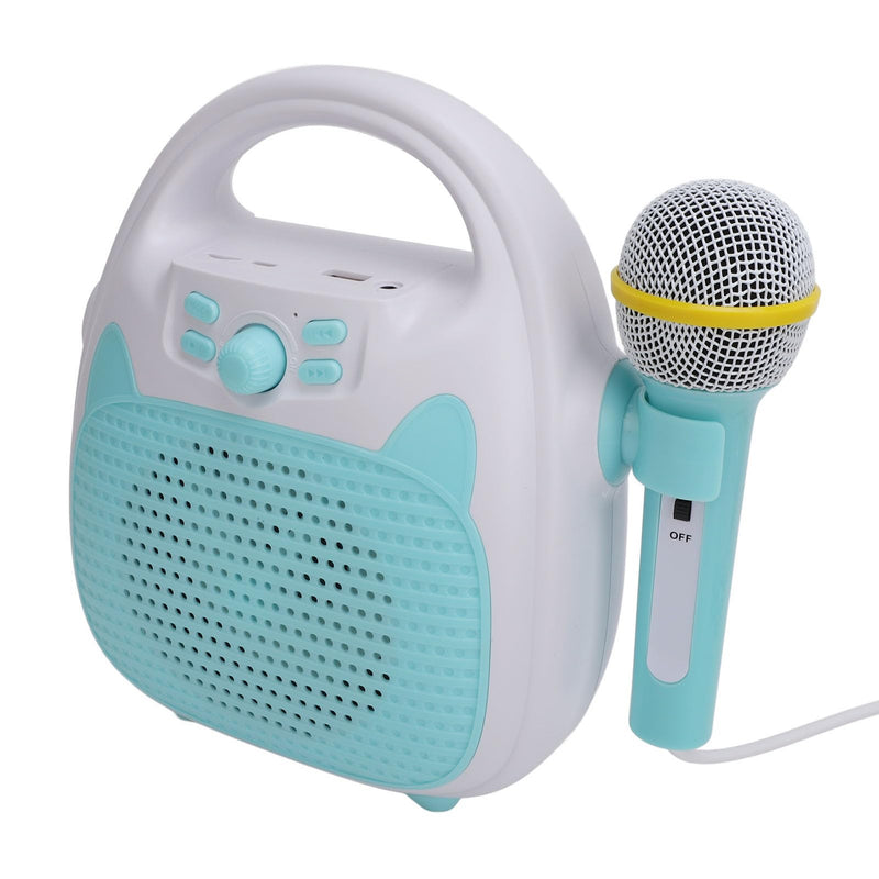 [AUSTRALIA] - Kids Karaoke Machine Microphone Exercise Singing Talent Portable Speaker Children's Karaoke Stereo for Home Outdoor Party 