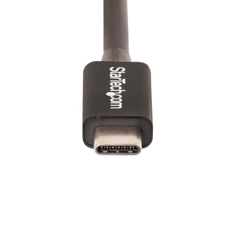 StarTech.com 3ft (1m) Thunderbolt 4 Cable - 40Gbps - 100W PD - 4K/8K Video - Thunderbolt Cable - Compatible w/ USB4/Thunderbolt 3/USB 3.2/USB Type-C/DisplayPort (TBLT4MM1M) 1m / 3ft