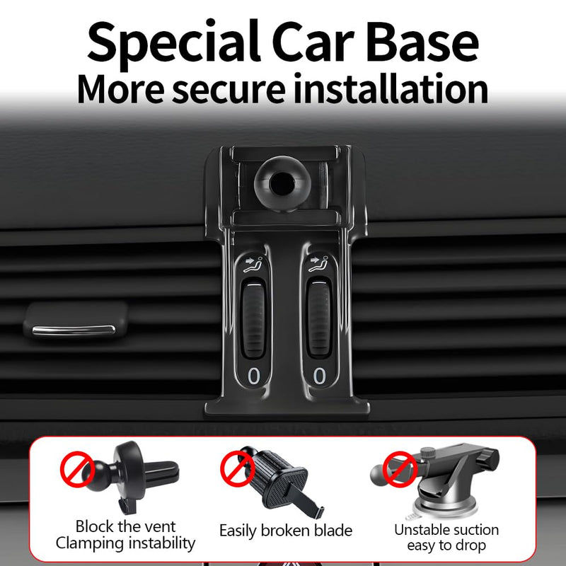 Car Phone Holder For VW Passat 2006 2007 2008 2009 2010， CC 2009-2017 Auto Accessories Bracket holders Decoration Navigation dashboard Screen Interior Cell mobile Mount smartphone case accessory for VW Passat 200-2010， CC 2009-2017